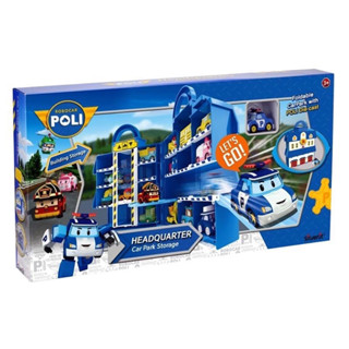 #พร้อมส่ง Robocar Poli(โรโบคาร์โพลิ) HQ Storage Car Park ของเล่นโรโบคาร์โพลี สถานีเก็บรถ