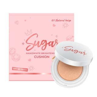 Sugar Cushion คุชชั่นน้ำตาลตาแป๋ว คุชชั่นบาร์บี้ (ชมพู) 10g.