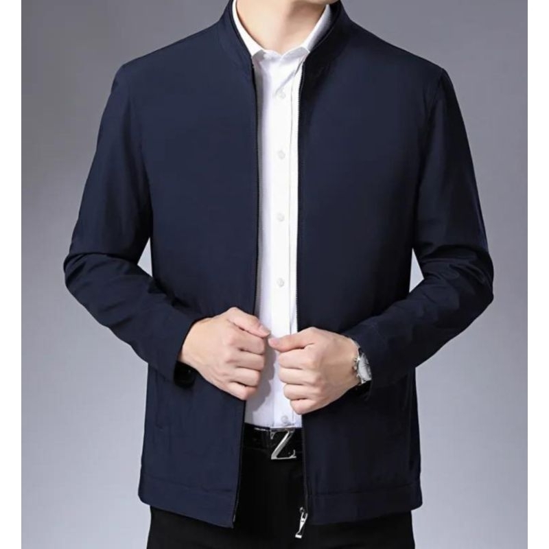 แจ็คเก็ตคอจีนงานพรีเมี่ยม ทรงเข้ารูป สินค้าพร้อมส่ง