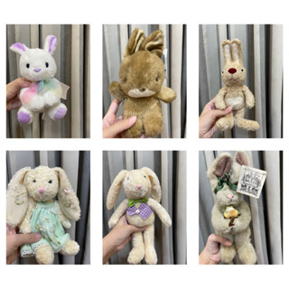 ตุ๊กตา งานสัตว์ กระต่าย ขนนุ่ม แต่งตัว งานวินเทจ Bunny Rabbit Plush งานลิขสิทธิ์ แท้ ญี่ปุ่น อเมริกา