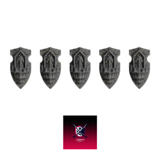 Warhammer 40k proxy parts Shields07