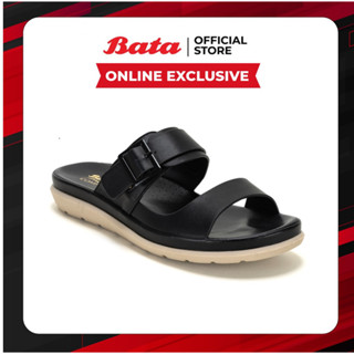 (Online Exclusive) Bata บาจา Comfit รองเท้าเพื่อสุขภาพแบบสวม พร้อมเทคโนโลยีคุชชั่น รองรับน้ำหนักเท้า สำหรับผู้หญิง รุ่น CLAUDIA สีชมพู 5805050 สีดำ 5806050