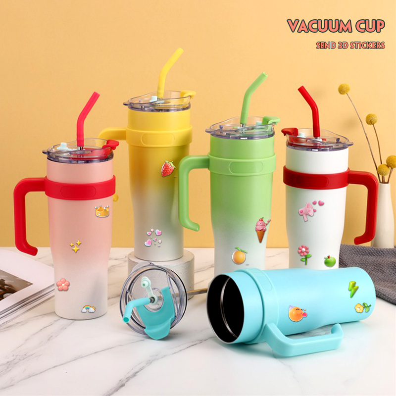 J318 40 ออนซ์ 1.2L กระบอกน้ำเก็บความร้อนและความเย็นความจุใหญ่ รุ่นเดียวกันกับ  ฉนวนกันความร้อน สองชั