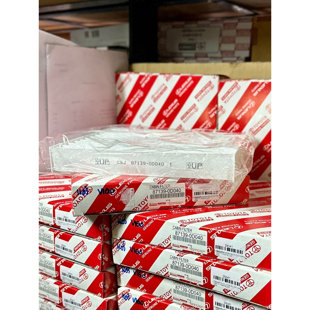 กรองแอร์ Vigo , Vios , Yaris , Altis ,Camry , Fortuner , Commuter เบอร์ 87139-30040 OEM