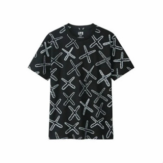 PROSPER - KAWS x Uniqlo All Over x Tee Black