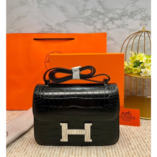 กระเป๋า Hermes งานออริหนังแท้เทียบแท้* size 22 cm boxset