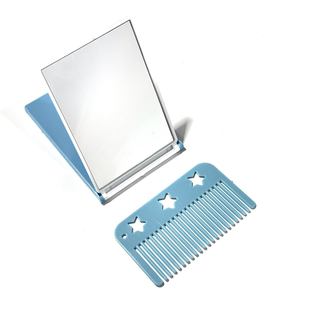 กระจก+หวีการ์ตูน 1 แพ็คมี 12 ชิ้น ส่องหน้า พกพา หวี แต่งหน้า - รูปที่ 2