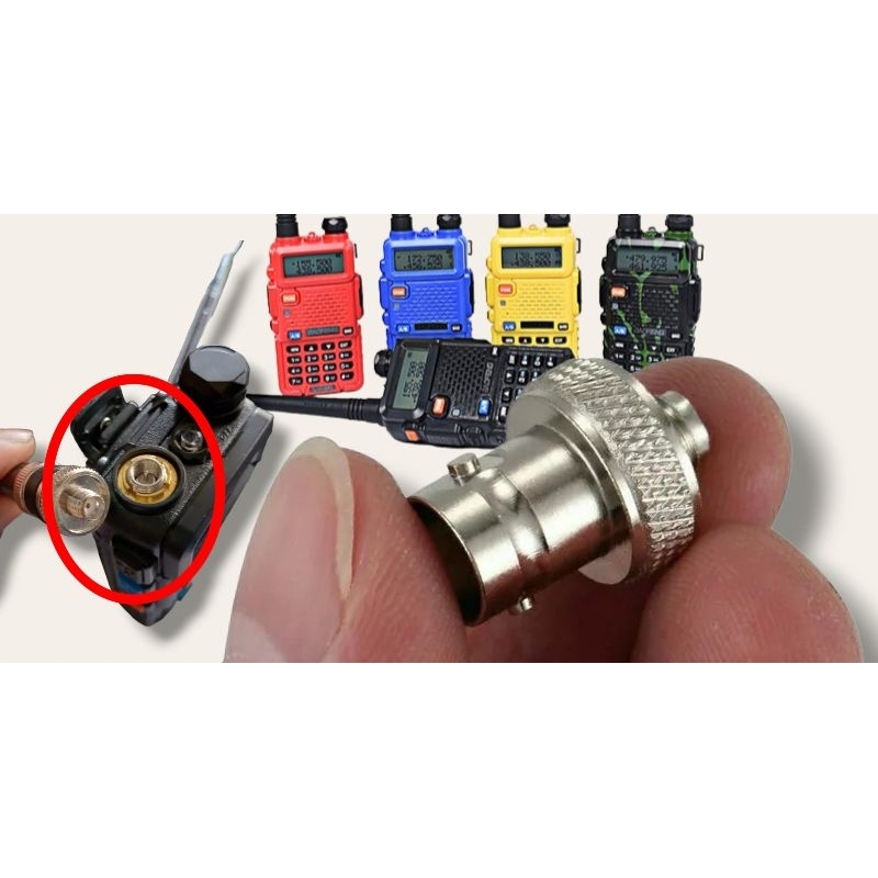 ขั้วแปลงวิทยุ BNC KENWOOD,BAOFENG UV-5R V90 V95 V97,FT-4V,FT-25,UV-9R,GP-9R,bf-a58s,UV-8,UV88,IC-UV9