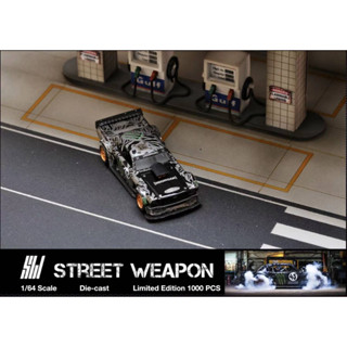 Street Weapon SW 1:64 1965 Mustang RTR Los Angeles block43 Model Car