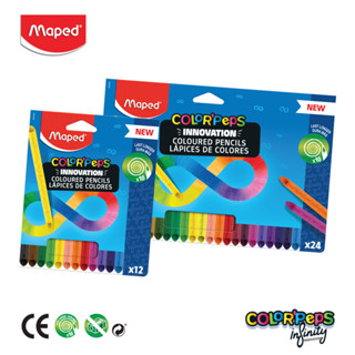 Maped (มาเพ็ด) ดินสอสี INFINITY COLOR"PEPS รหัส CO/8616000 , CO/861601