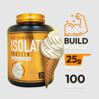 Whey Labs 100% Isolate Whey Protein 5lbs- เวย์โปรตีนไอโซเลตเสริมสร้างกล้ามเนื้อ