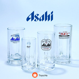 ของแท้! แก้ว Asahi แก้วเบียร์ญี่ปุ่นแบบมีหู อย่างหนา แบรนด์ Asahi อาซาฮี จากญี่ปุ่น