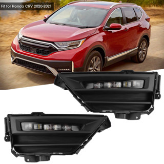 Alabama327 ไฟเลี้ยว Led สามสี สําหรับ Honda Crv 2020‐2021