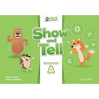 หนังสือแบบฝึกพัฒนาภาษาอังกฤษสำหรับเด็ก Show and Tell