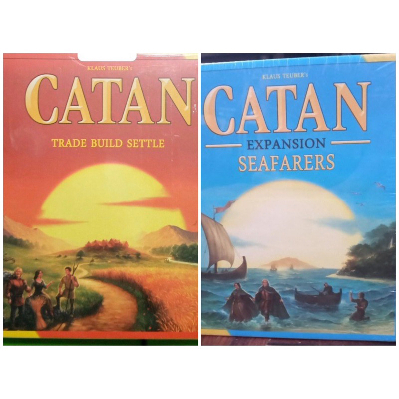 Catan trade build settle seafarers board game คาธาน ศึกตั้งรกรากแห่งเกาะคาธาน