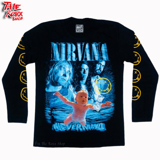 เสื้อวง Nirvana MS -163 ป้าย The Maxx แขนยาว