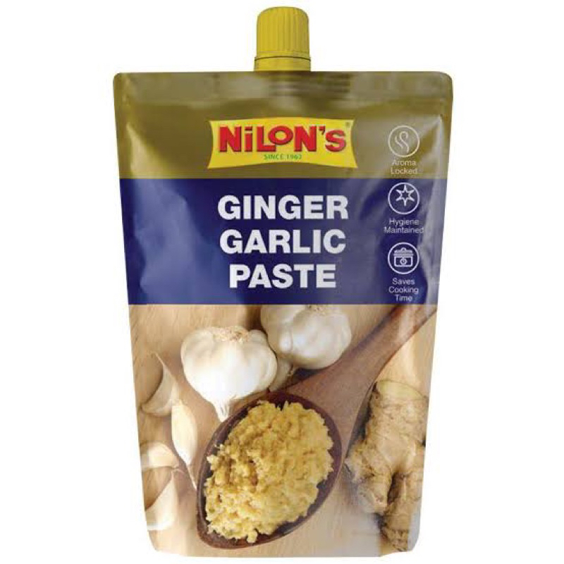 Ginger Garlic Paste --- กระเทียมและขิง แบบข้น สกัดเข้มข้น 200 g.