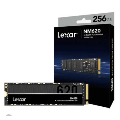 Lexar NM620 256GB SSD M.2-2280 PCIe 3.0 X4 NVMe