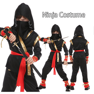 ชุดแฟนซี นินจา ซามูไร สำหรับเด็ก พร้อมส่ง Ninja Fancy Kid Costume for Halloween