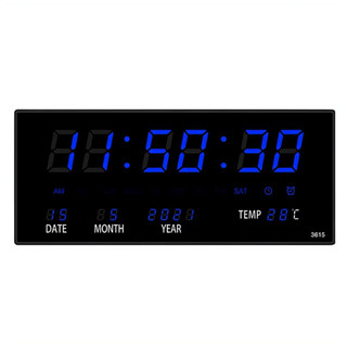 นาฬิกาดิจิตอล (JH3615) นาฬิกา ตั้งโต๊ะ LED DIGITAL CLOCK นาฬิกาแขวน นาฬิกาตั้งโต๊ะ