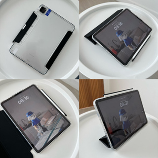 🪐24 ชั่วโมงเคส🪐 เคสไอแพด Air5 Air4 gen9 ช่องใส่ปากกาขวา แมคโดนัลด์ Acrylic เคส ipad Pro 11 2021 gen9 air3 ซ่อนถาดปากกา