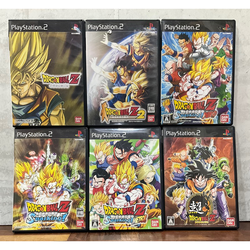 แผ่นแท้ [PS2] รวมภาค Dragon Ball Z (Japan) Dragonball Super Budokai Sparking Infinite World Neo 1 2 