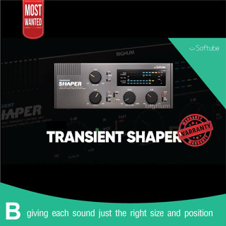 Softube Transient shaper VST Plugins | Windows Only