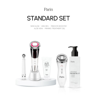 SET PARIN SKIN GLOW &amp; MINI HIFU : หน้ากระจ่างใส กระชับ เฟิร์ม ฟรี! เครื่องนวดใต้ตา