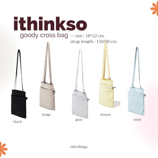 ꔛ pre-order ꔛithinkso goody cross bag 5 สี💘ซื้อก่อนผ่อนทีหลัง💘