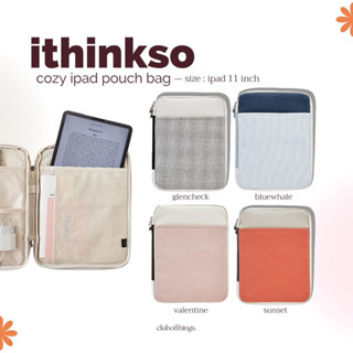 ꔛ pre-order ꔛithinkso cosy ipad 11” pouch 4 สี💘ซื้อก่อนผ่อนทีหลัง💘