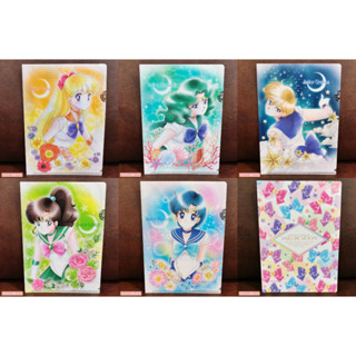 แฟ้มเล็กครึ่ง A4 Sailor Moon Series Mini Clear File มาพร้อมซองกระดาษใส่ลายเฉพาะ มี 5 แบบให้เลือก