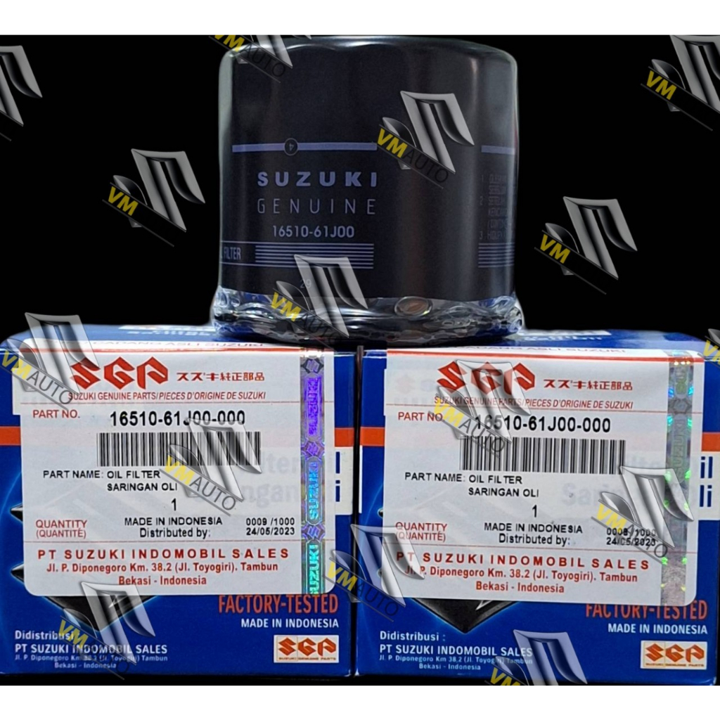 ไส้กรองน้ำมัน SUZUKI Ertiga all , Carry , APV , XL-7  (16510-61J00-000)