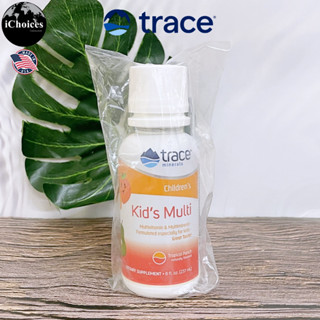 [Trace Minerals] Kids Multi, Citrus Punch Flavor 237 ml วิตามินรวม สำหรับเด็ก ชนิดน้ำ Multivitamin/Mineral