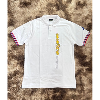 🚩ส่งฟรี🚩เสื้อ โปโล Goodyear🛞🏁( XL อก42) ลิขสิทธิ์แท้💯