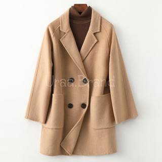 ผ้าวูล โค้ทสั้น เสื้อโค้ทสั้น รุ่น เสื้อกันหนาว Coat Wool - Itimmy Winter