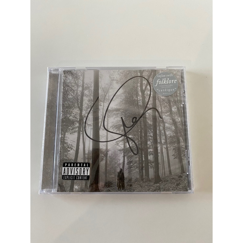 Taylor Swift Folklore (signed CD)