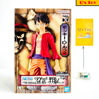 ลูฟี่ [มือ 1] DXF ของแท้ - Monkey D. Luffy The Grandline Men Vol.24 DXF Banpresto Onepiece วันพีช