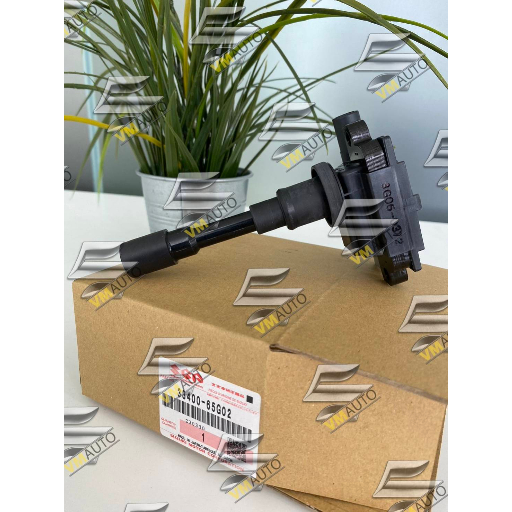 คอล์ยจุดระเบิด COIL ASSY, IGNITION SUZUKI SWIFT1.5 & SUZUKI SX4 (33400-65G02-000)