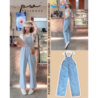 🌈🌿🌼🌺🌸💖💙🇰🇷Jeans BiB Floral Long Pant