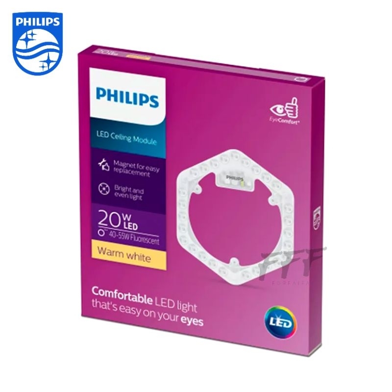 PHILIPS LED Circular MOD 20W แผงโมดูล LED โคมเพดานกลม รูปที่ 6