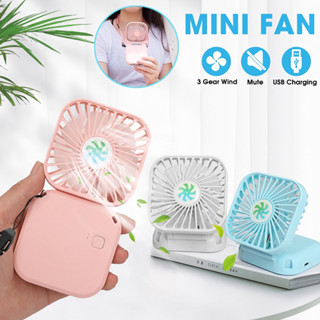 New Hanging Neck Foldable Small Electric Fan Portable Handheld Creative Student Dormitory Sports USB Outdoor Mini Fan