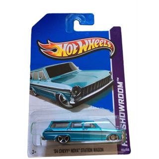 Hot Wheels 64 Chevy Nova Station Wagon งานแพ็คเก่า ปี2013