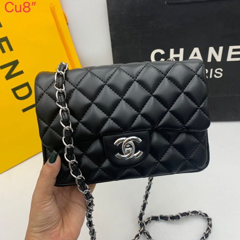 [The.OiL] พร้อมส่งจ้า กระเป๋าสะพายข้างได้ถือได้ Size 8” นิ้วงานสวยมากแม่