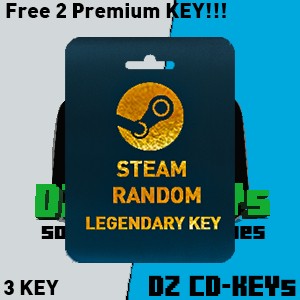 Steam Game Random Legendary 3 KEY แถมฟรี 2 KEY