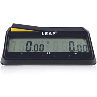 นาฬิกาจับเวลาครอสเวิร์ด เอแม็ท คำคม Leap Digital Clock PQ9917