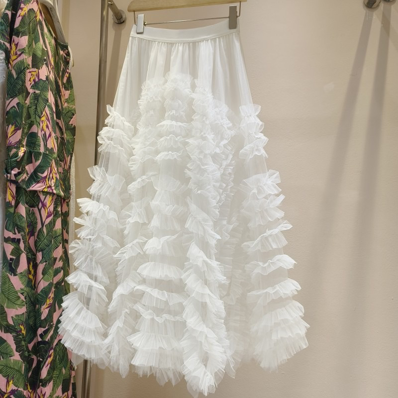 กระโปรงมุ้งแต่งระบาย กระโปรงมุ้งฟูๆฟรุ้งฟริ้ง - รูปที่ 5