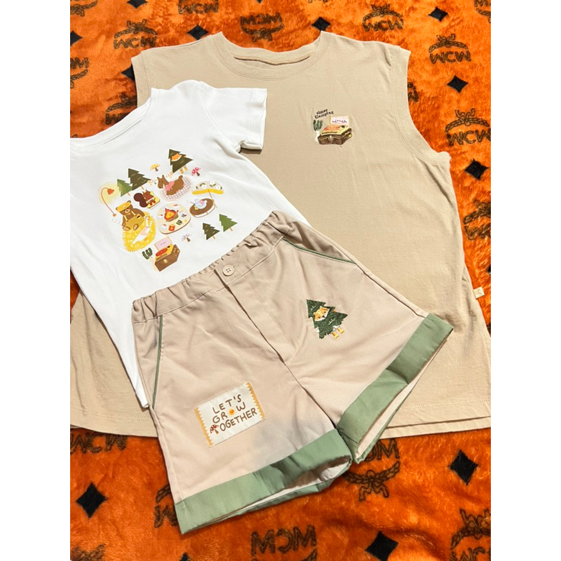 Aimer (ขายเหมาเสื้อแม่+ชุดลูก) ชุดเด็ก 3T เสื้อแม่ฟรีไซต์