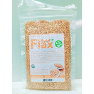 เมล็ดแฟลกซ์สีทองออร์แกนิค  Flax Seed สีทอง 100กรัม