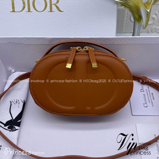 D!OR CD Signature Bag with Strap 17cm / CD OVAL CAMERA BAG / D!or Camera Bag ดีไซส์ใหม่ล่าสุด