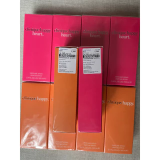 ป้ายคิงแท้ 100% Clinique Happy / Happy Heart for Women EDP 100 ml. กล่องซีล ผลิตปี 2025